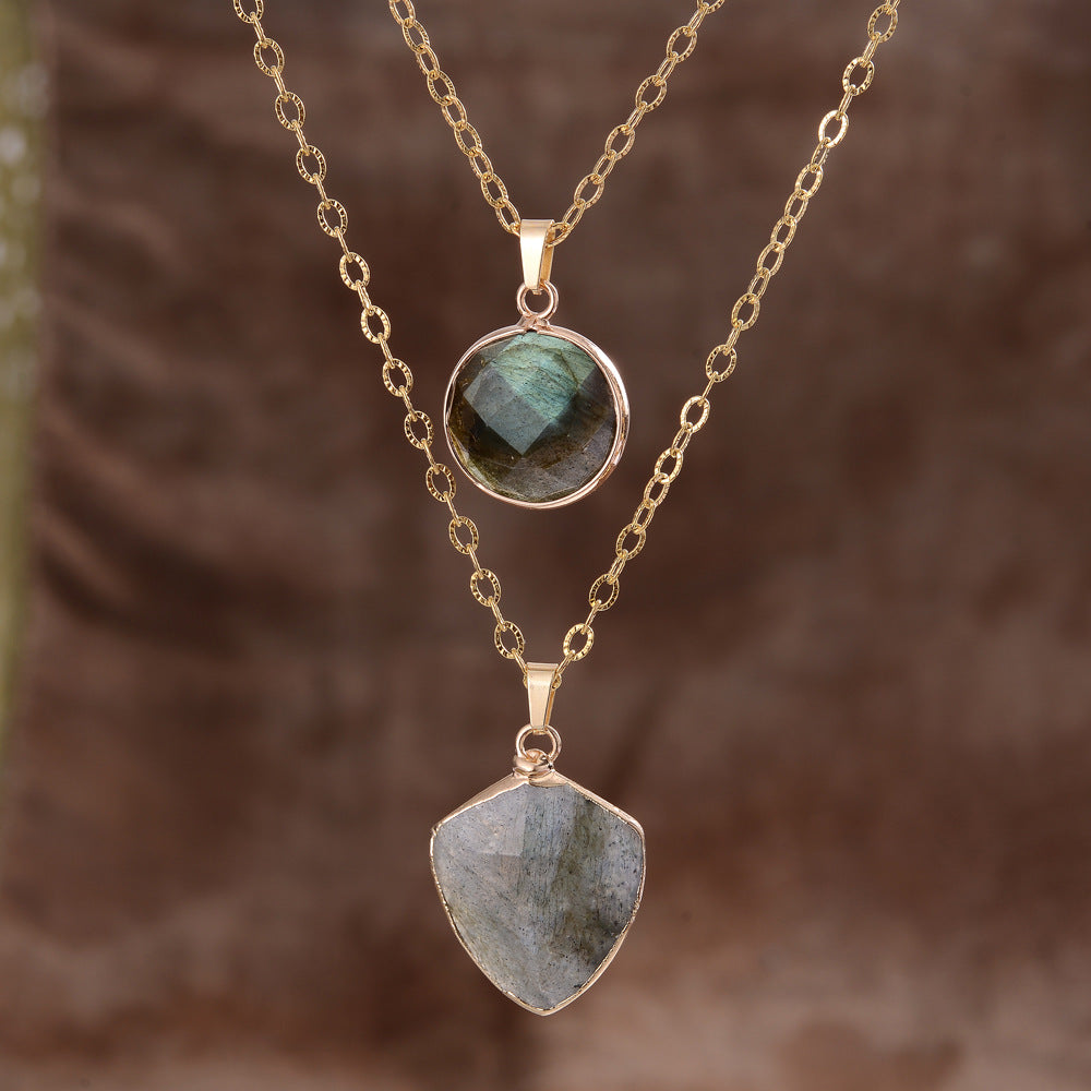 Double Chain Necklace Valentine's Day