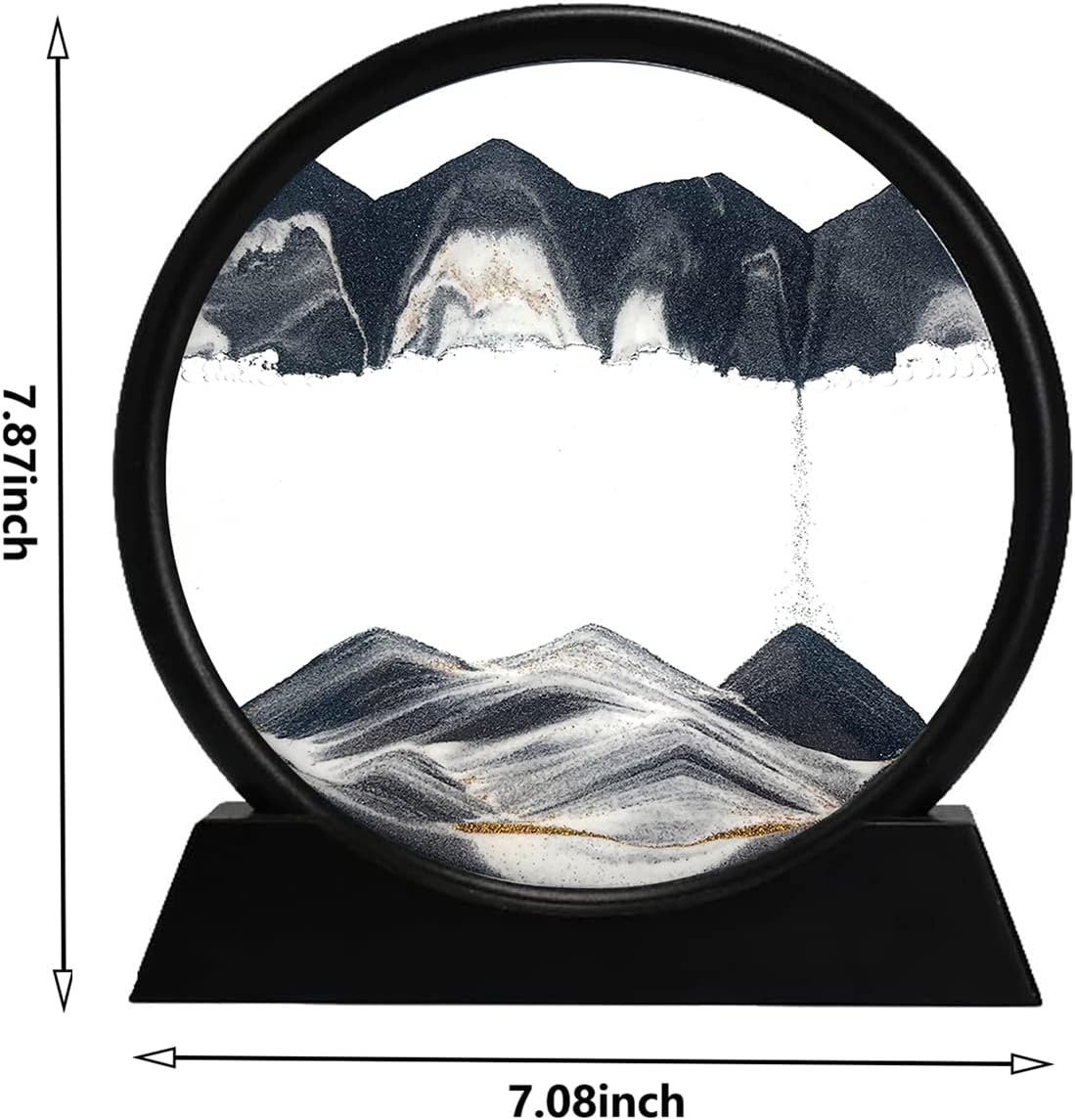 3D Dynamic Sand Art Liquid Motion Picture