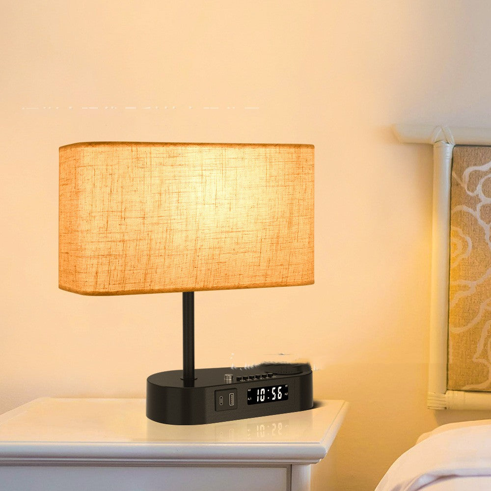 Bluetooth Alarm Clock Table Lamp