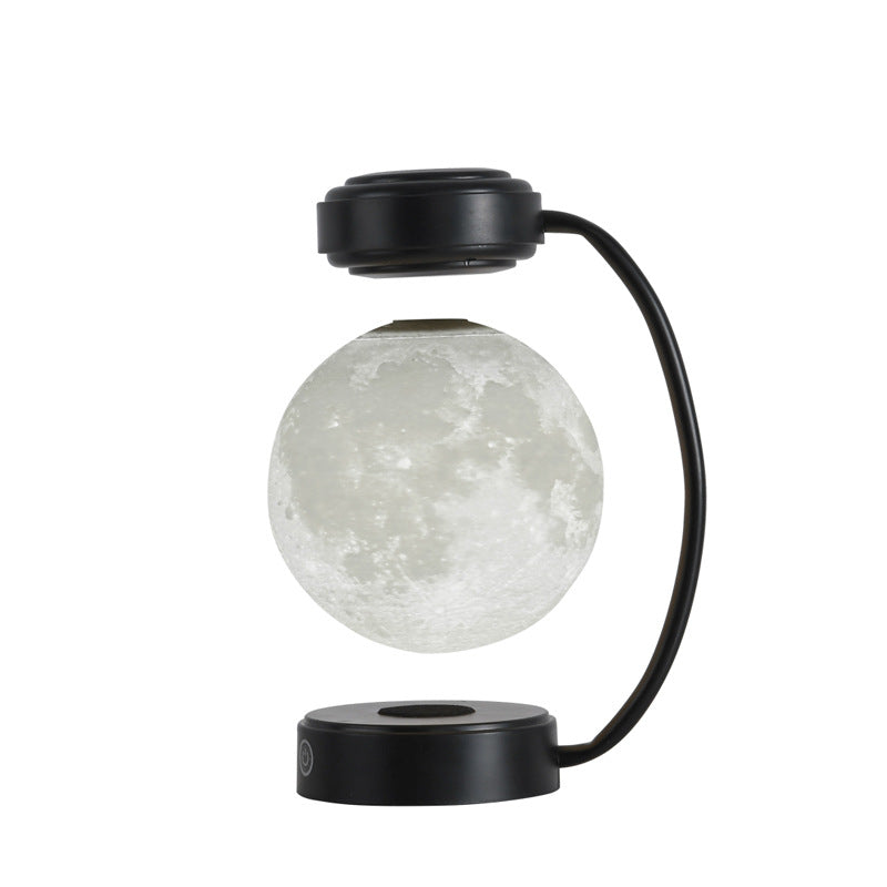 Magnetic Levitating Rotating Floating Ball Lamp3D LED Moon Night Light Wireless