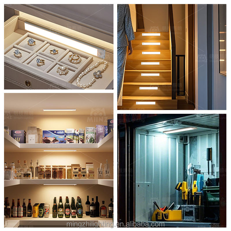 LED Motion Sensor Under Cabinet Lights (2 Pack)