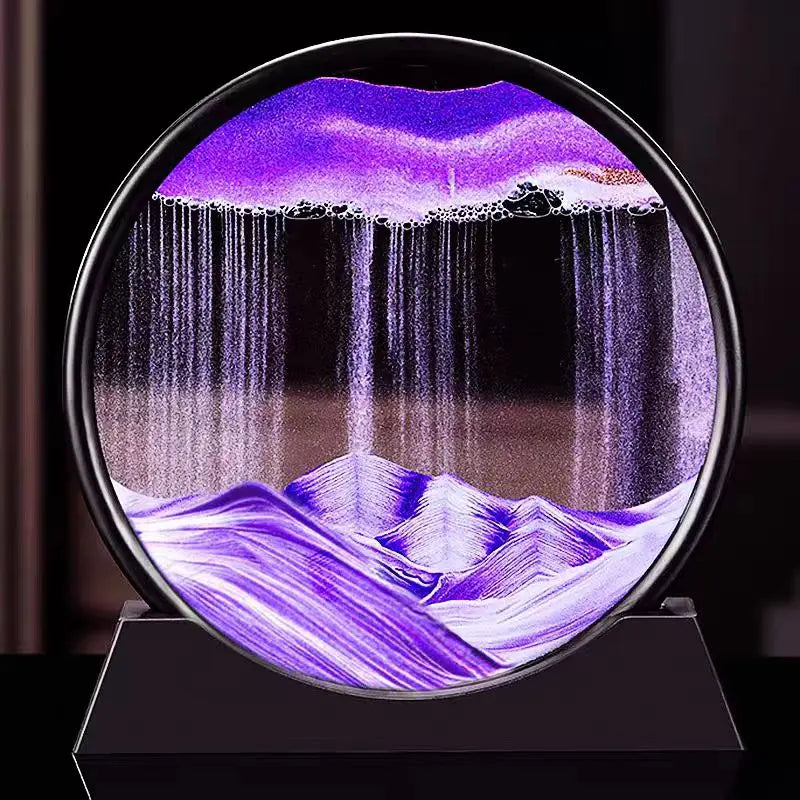 3D Dynamic Sand Art Liquid Motion Picture