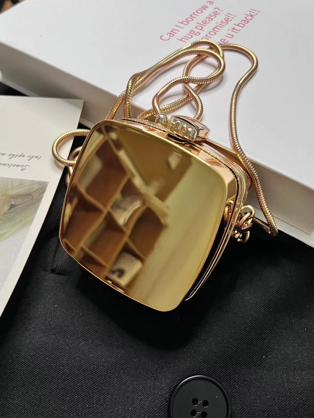 Mini Acrylic Round Cake Small Bag Female Fashion