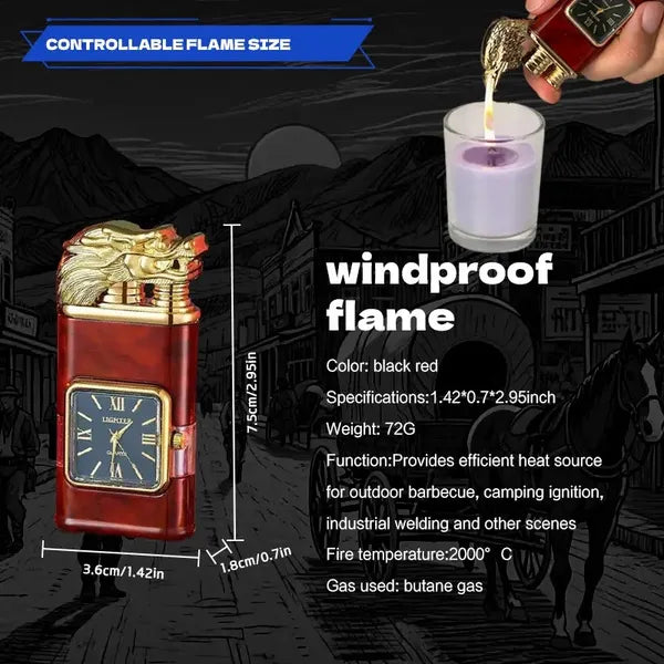 Magic Dual Flame Lighter,Gift for HIM
