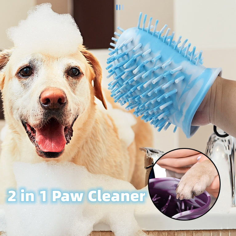 Portable Dog Paw Cleaning Cup (2-in-1)